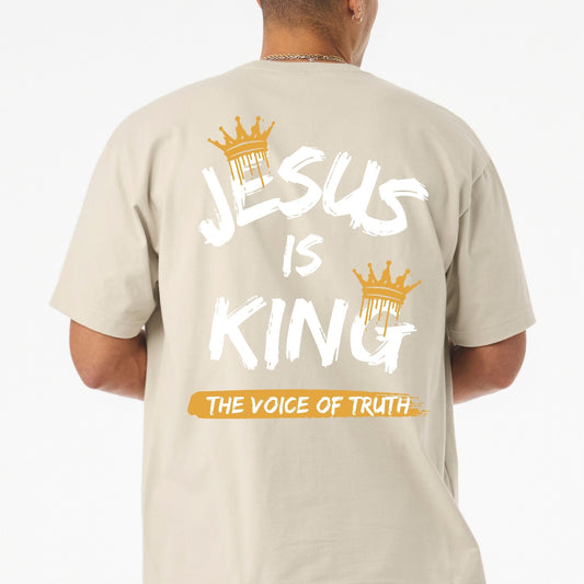 Jesus Is King Christian T-Shirt | The Voice Of Truth