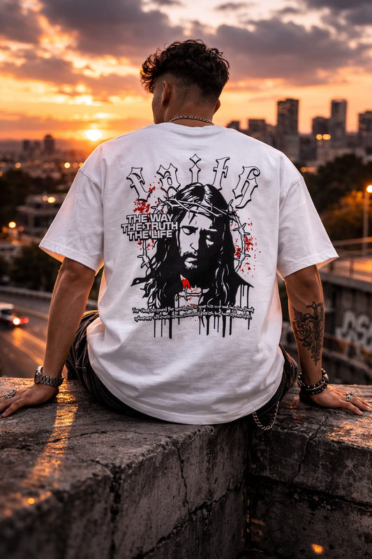 Jesus The Way The Truth The Life Christian T-Shirt | The Voice Of Truth